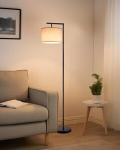 Lámpara de pie minimalista para salón pequeño