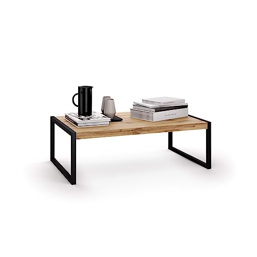 Mesa de centro de madera rústica para salón