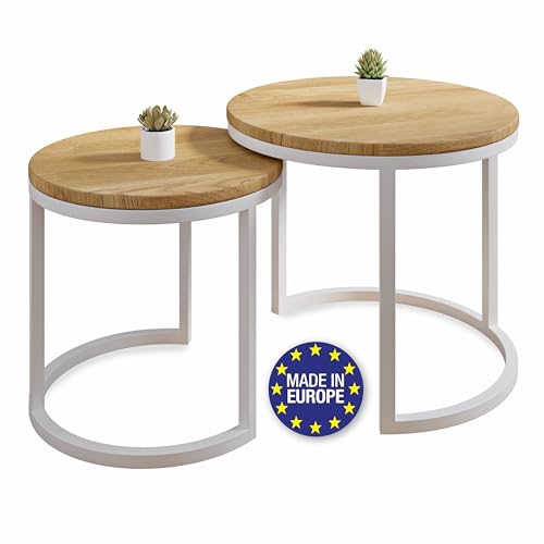 Mesas de centro de madera minimalistas para salón