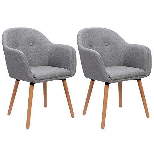 Sillas de comedor tapizadas estilo nórdico